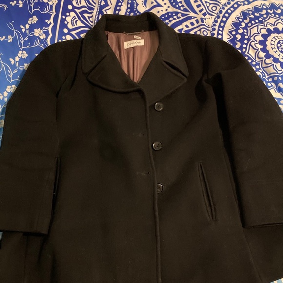 Calvin Klein button up coat - Picture 1 of 3